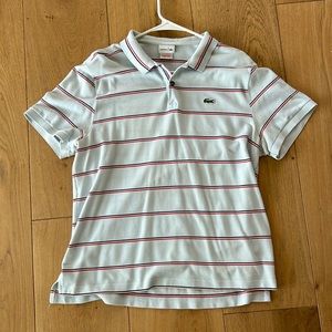Lacoste Size 7 Short-Sleeve Polo